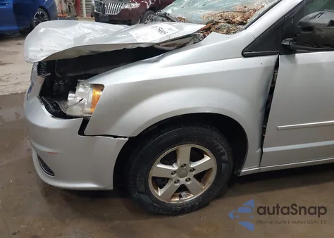 2012 Dodge Grand Caravan Sxt из США, поврежденный, VIN 2C4RDGCG9CR381421
